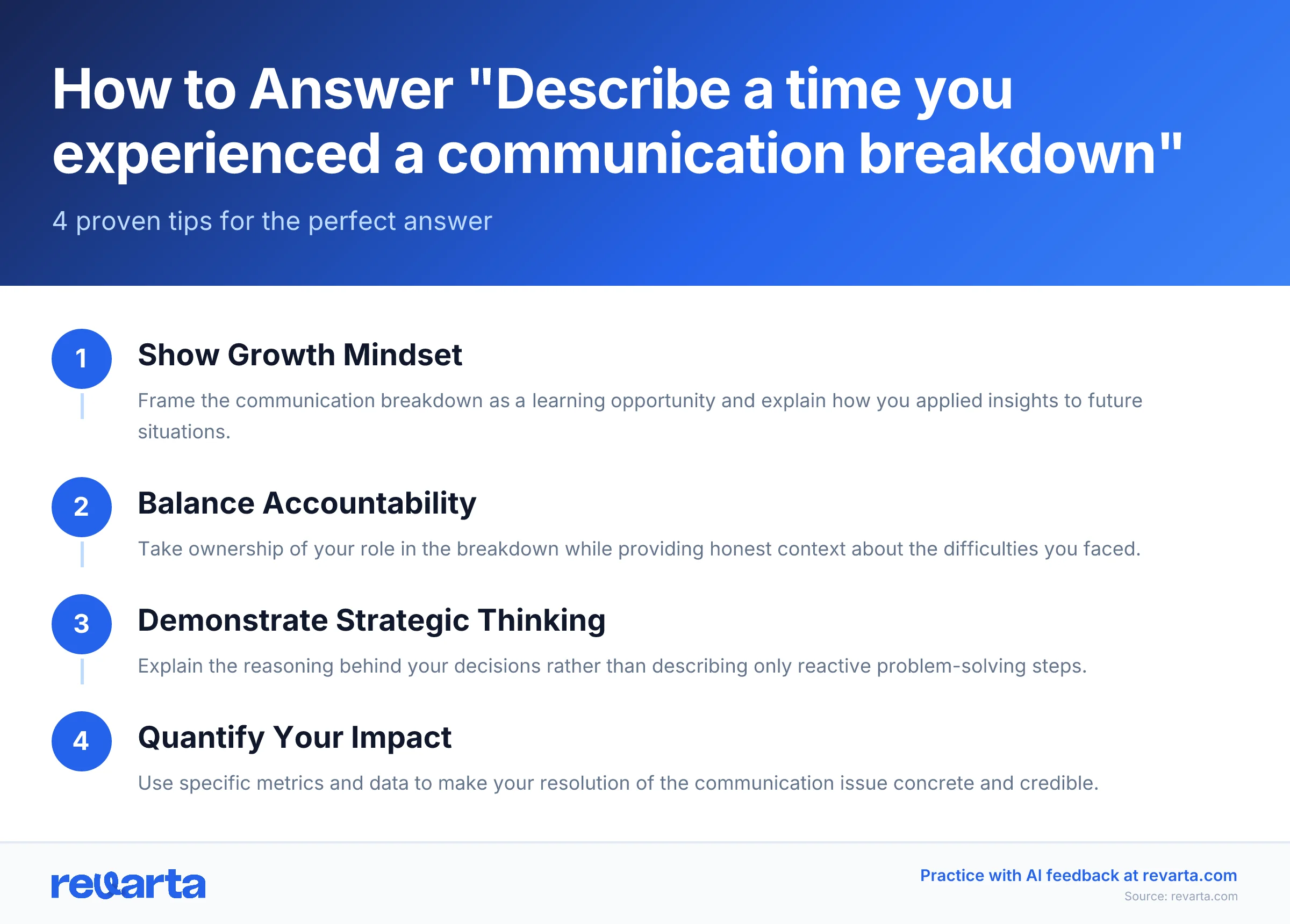 How to Answer 'Describe a time you experienced a communication breakdown' - 4 proven tips for the perfect answer