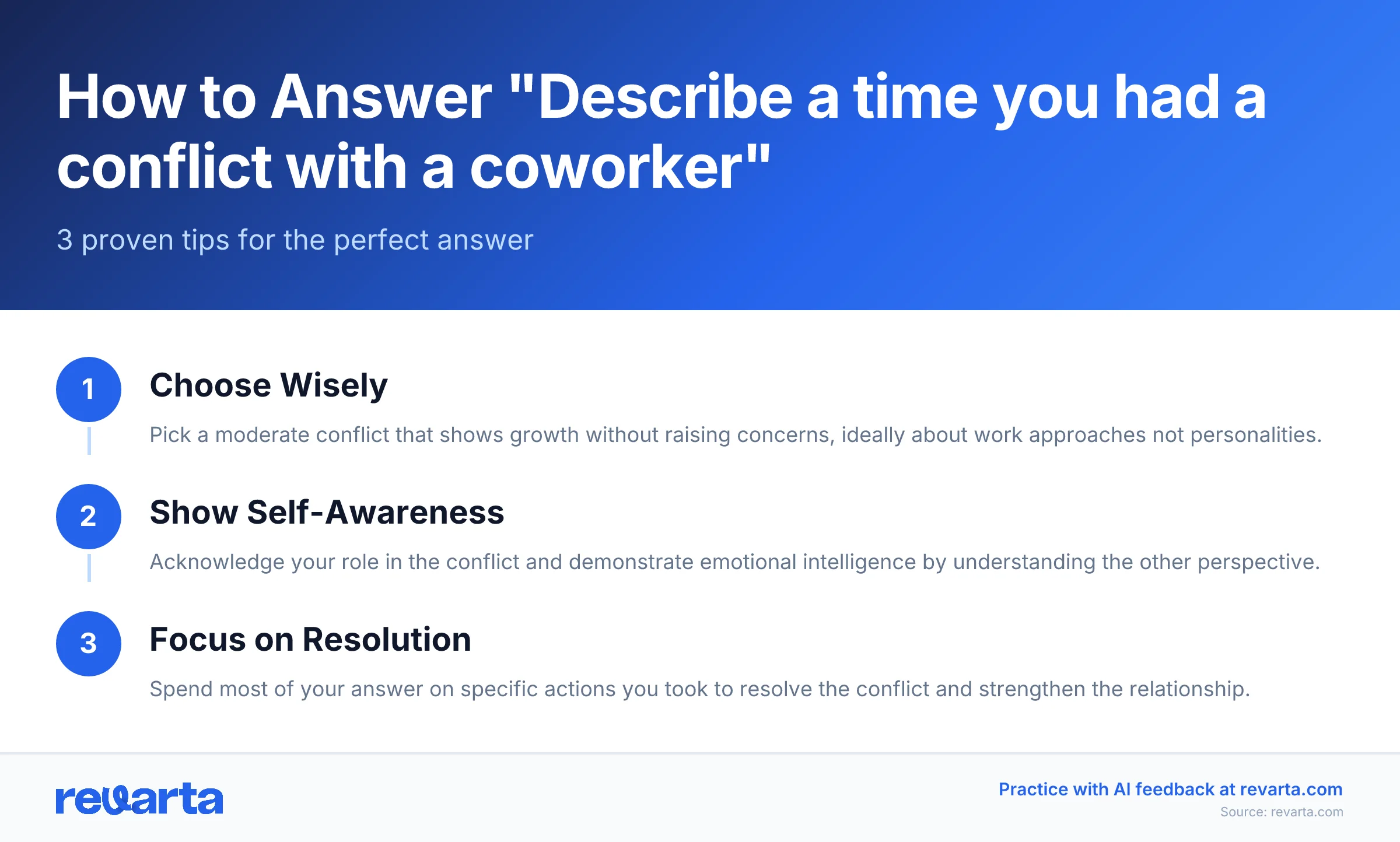 How to Answer 'Describe a time you had a conflict with a coworker' - 3 proven tips for the perfect answer