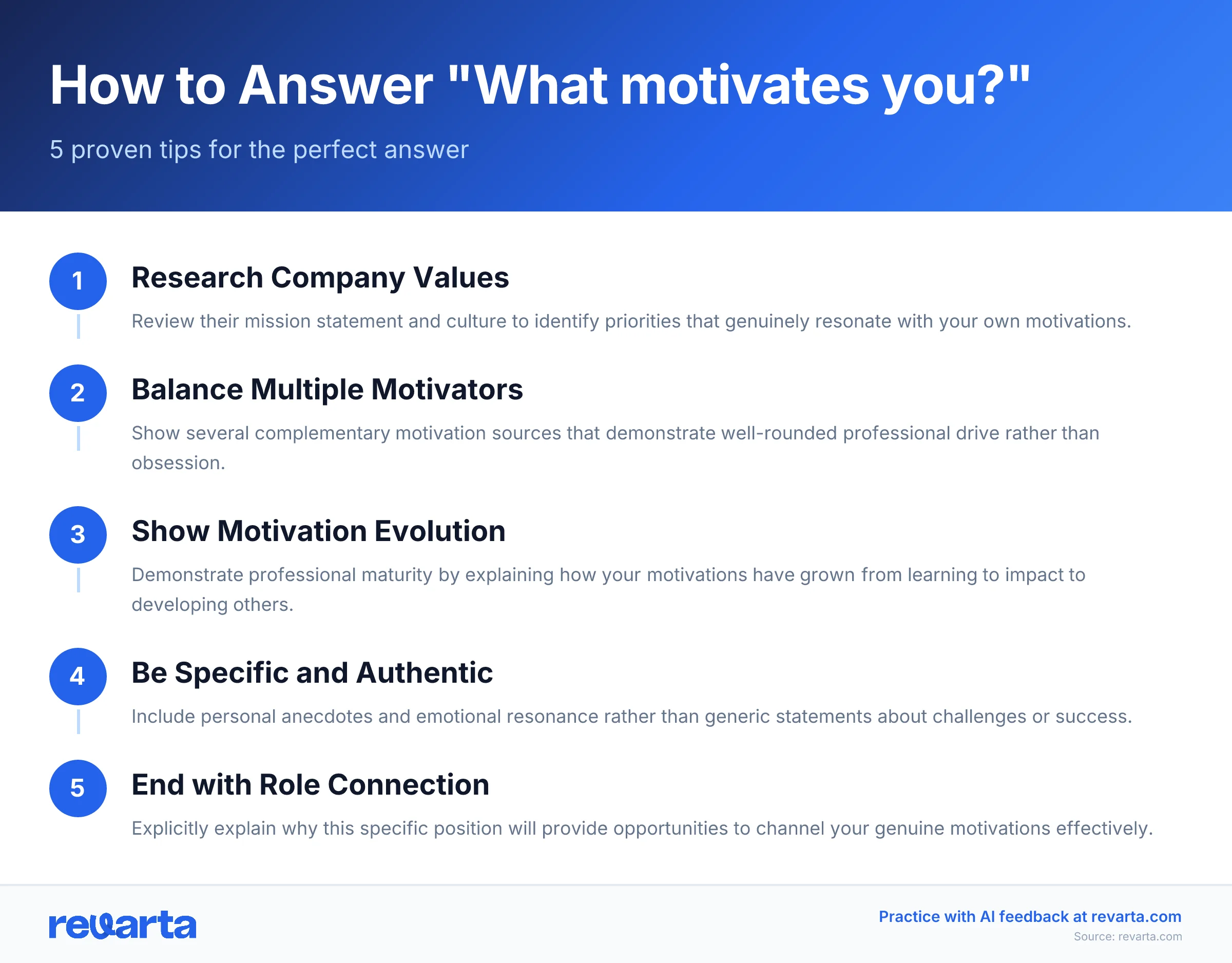 How to Answer 'What motivates you?' - 5 proven tips for the perfect answer